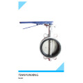 CE DIN Worm Gear Lugged Stainless Steel Butterfly Valve